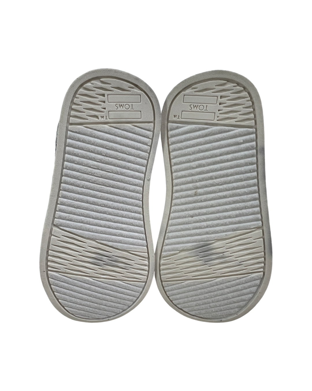 5C Toddler Boy TOMS Blue Nautical Anchor Shoes