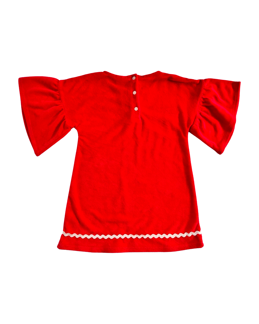 3T Toddler Girl Janie & Jack Red Terry Swim Coverup
