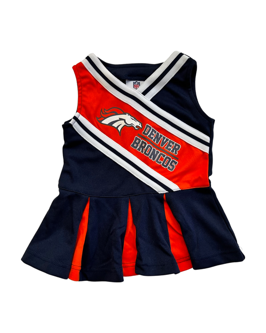 12M Baby Girl NFL Denver Broncos Cheerleader Dress