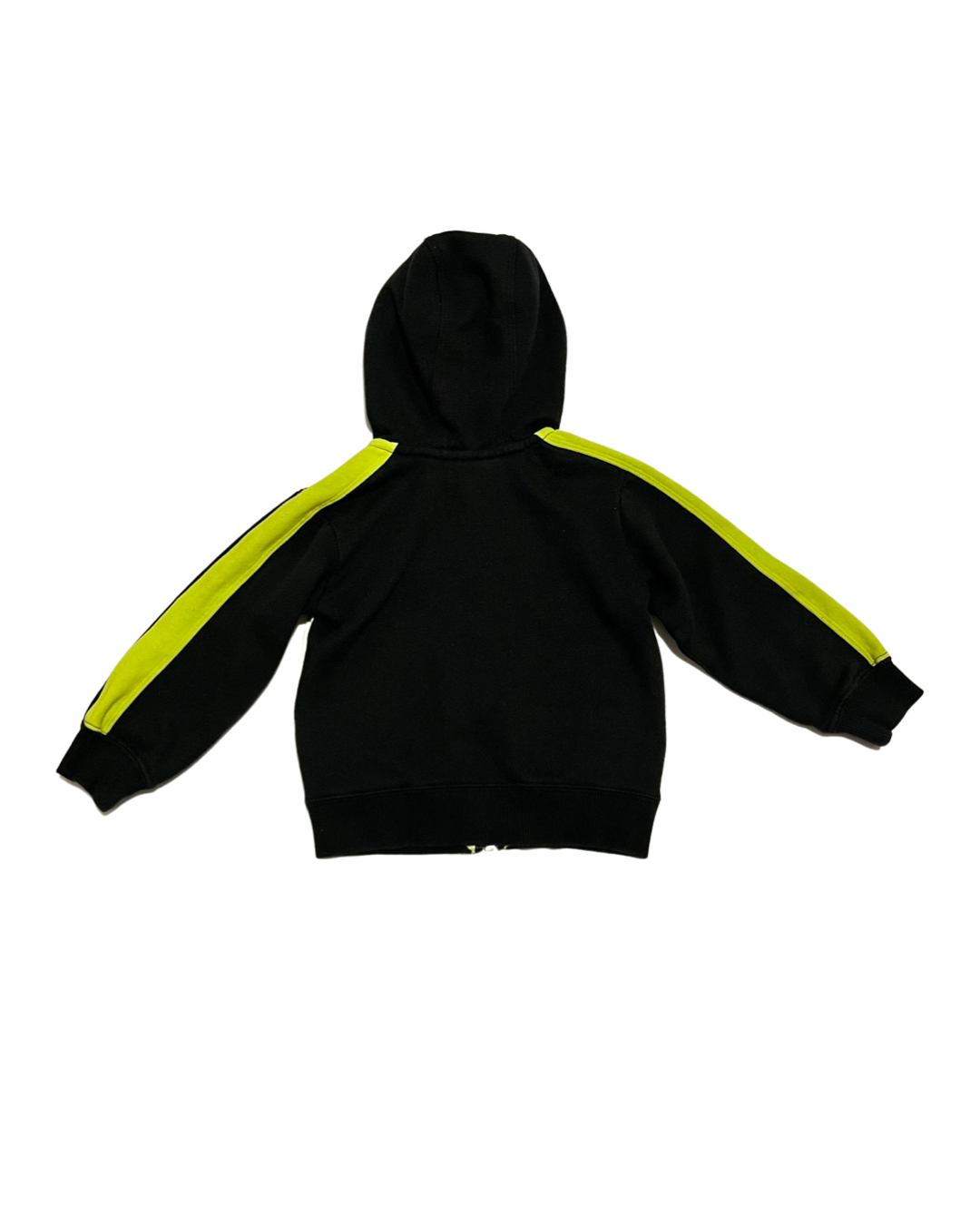 24M Baby Boy Lime Green / Black Nike Zip Up Hoodie