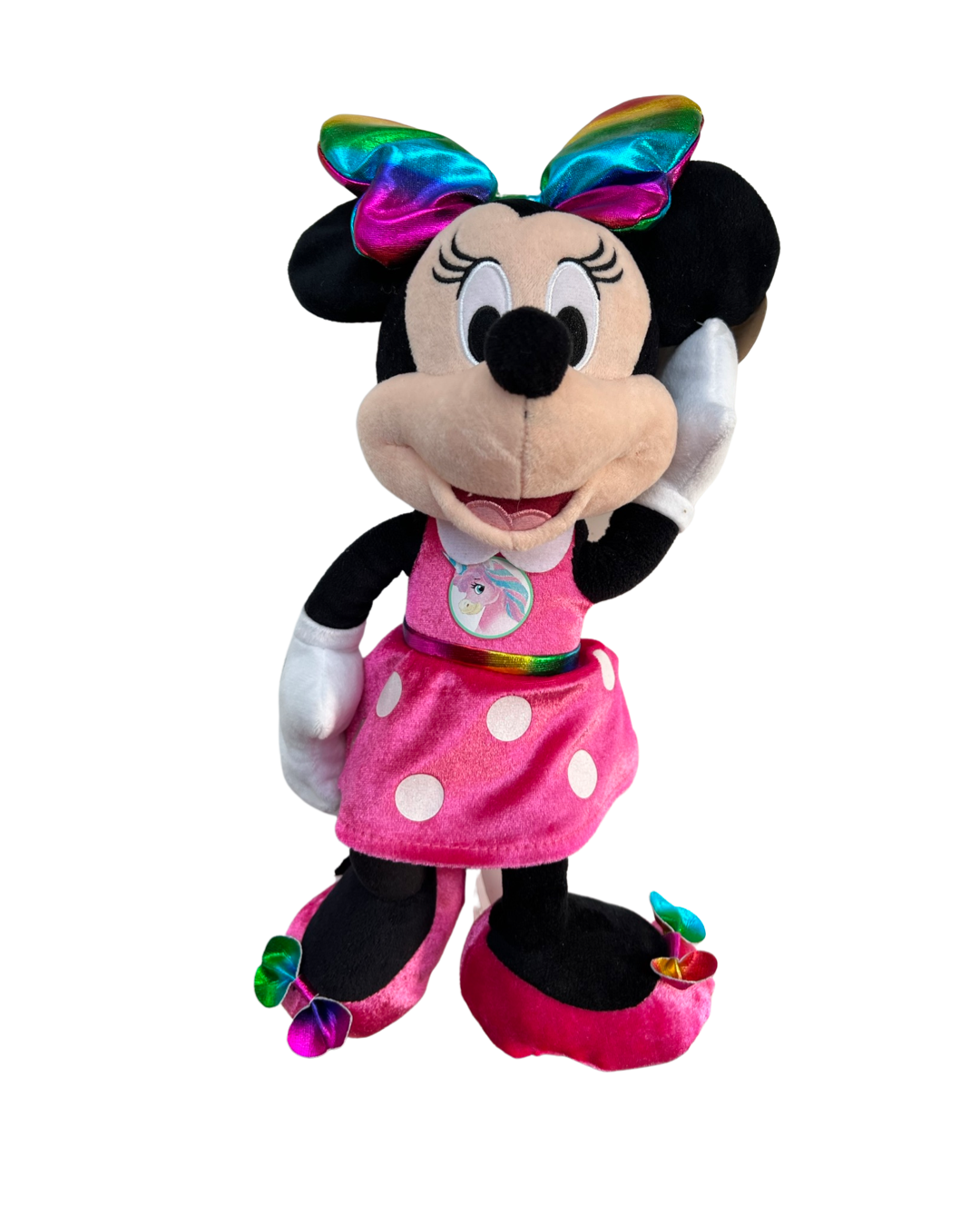 Disney Junior Minnie Mouse Sparkle & Sing 14” Plush Toy