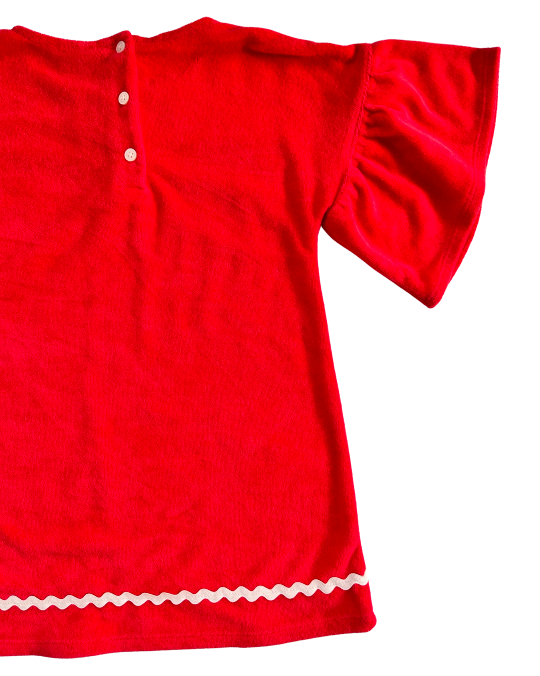 3T Toddler Girl Janie & Jack Red Terry Swim Coverup