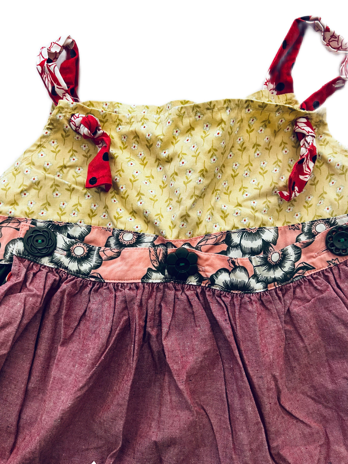 6x Girls Matilda Jane Serendipity Knot Tie Apron Dress