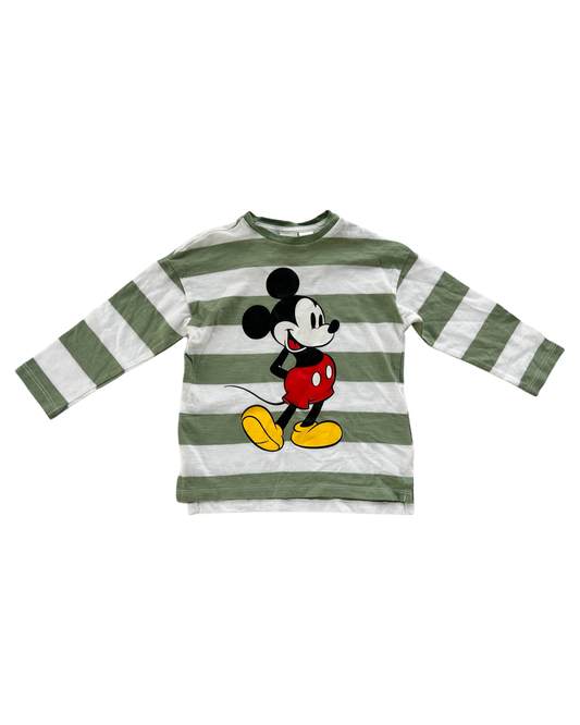 12M-18M Baby Boy H&M Disney Mickey Mouse long Sleeve Shirt