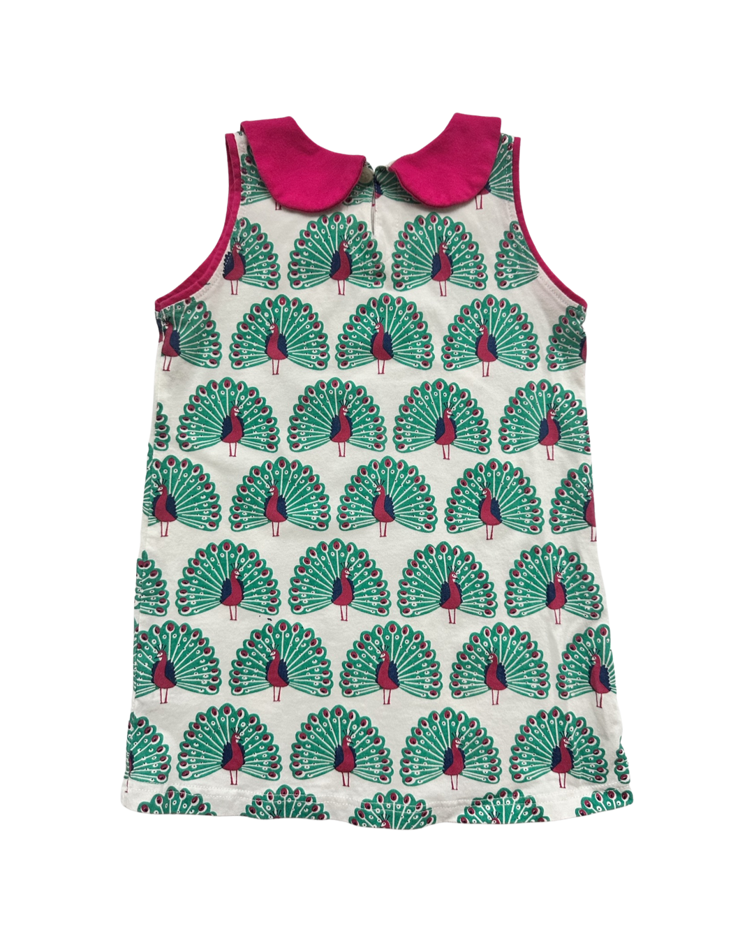 2T Toddler / 3T Toddler Girl Peacock Dress / Tunic Top