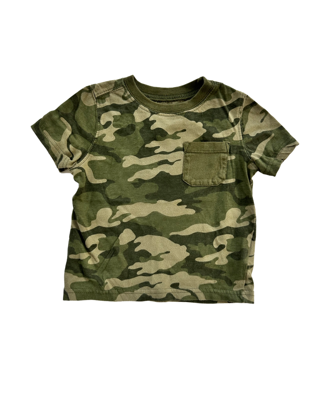 18M-24M Baby Boy Green Camo Old Navy T Shirt