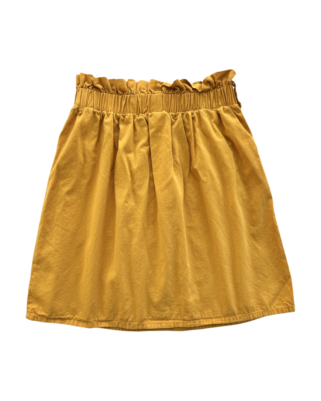 Youth Girls Size 11Y /12Y Mustard Yellow Shein Skirt