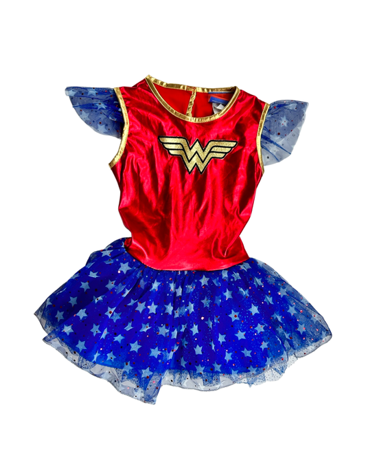 6x Girls 8Y Youth Rubies Girls Medium Wonder Woman Dress Costume