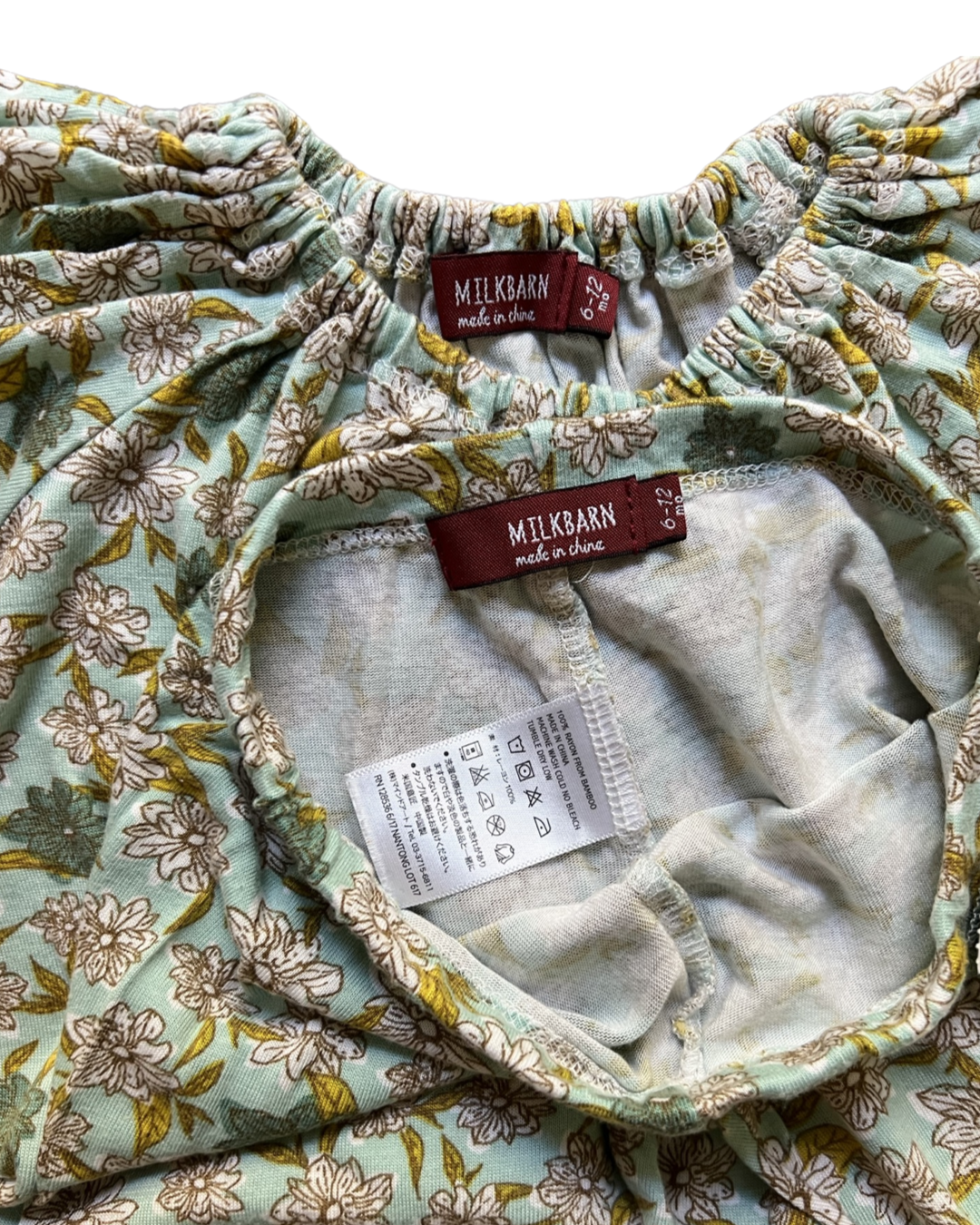 6-12M Milkbarn Floral Dress and Matchimg Leggings