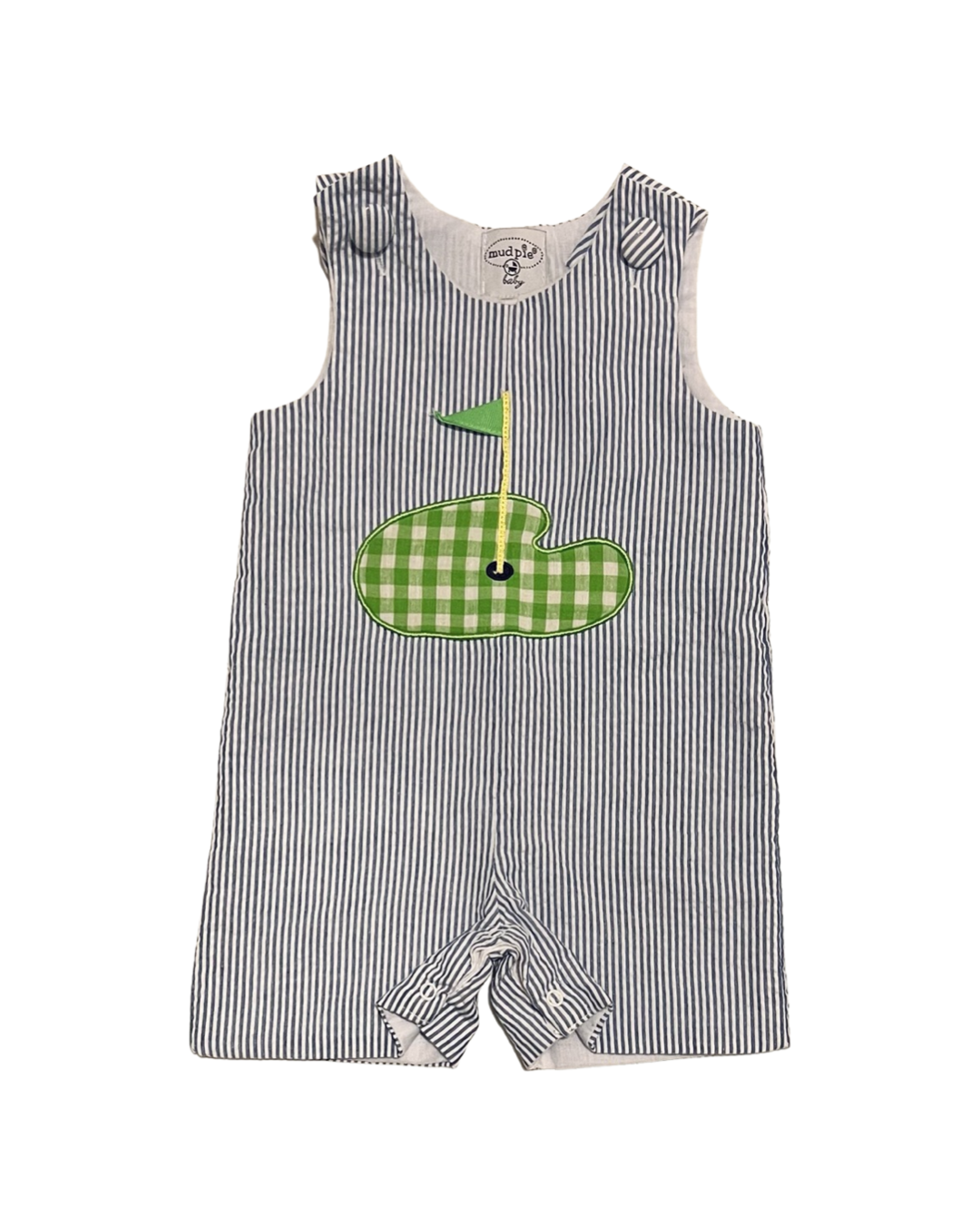 12M-18M Baby Boy MudPie Golf Jon Jon Romper