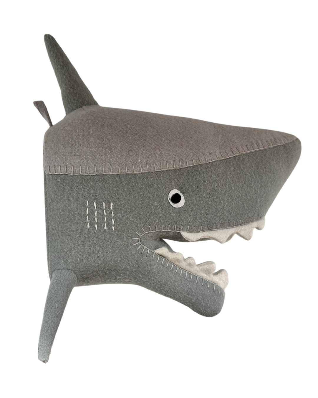 Pillowfort Target Gray Hanging Shark Head Kids Room Decor