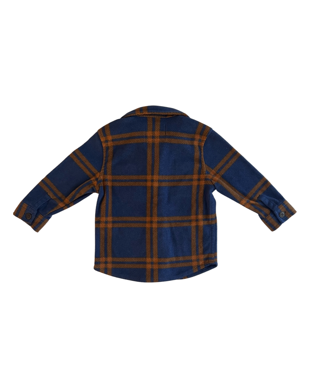 12M Baby Boy OshKosh Fleece Button Up Flannel