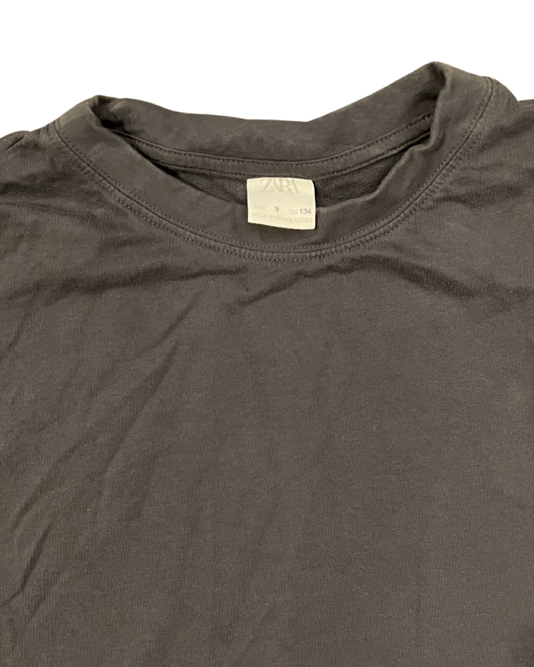 Girls size 9Y Grey Zara Top