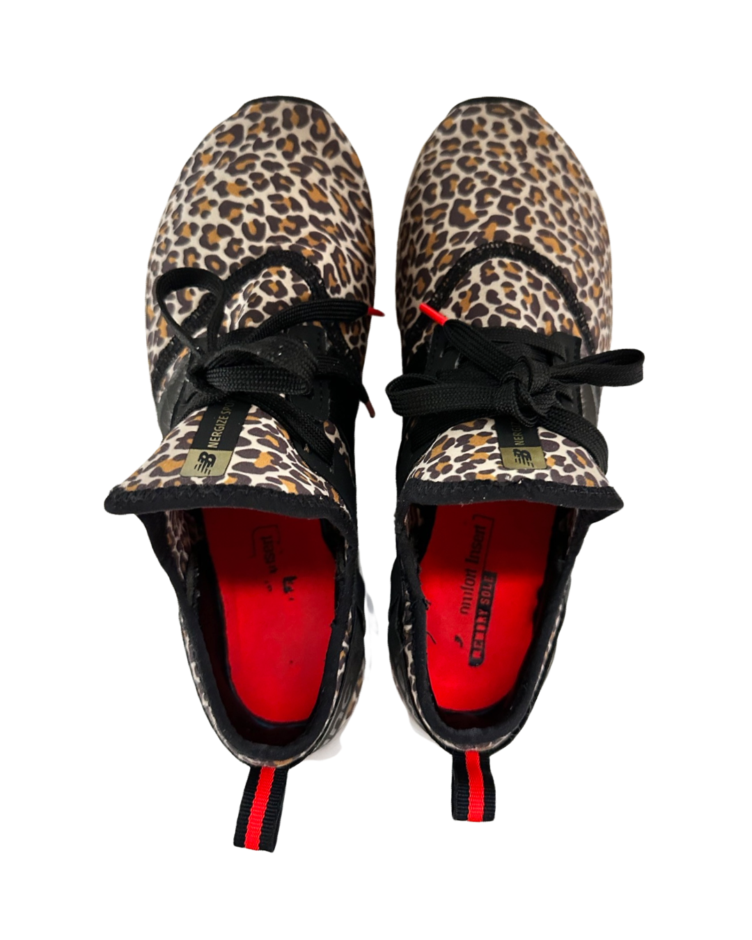 Women’s Size 7 Leopard  New Balance Nergize RevLite Sneakers Shoes