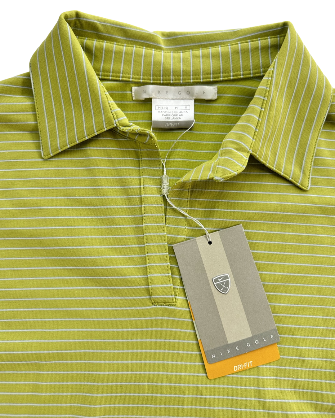 Women’s Size M Nike Dri-Fit Green Golf Shirt