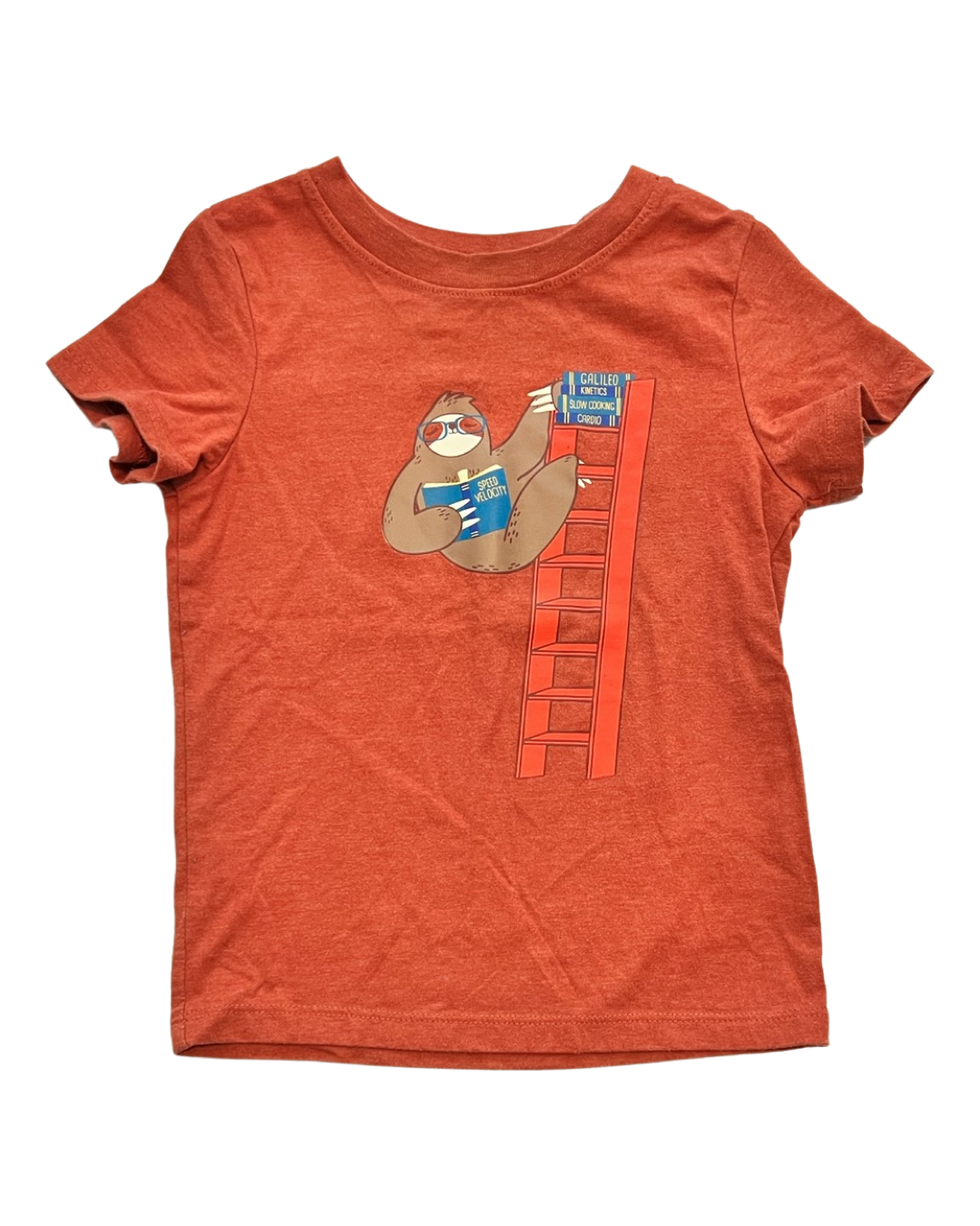 2T Toddler Boy Cat & Jack Sloth Short Sleeve Top