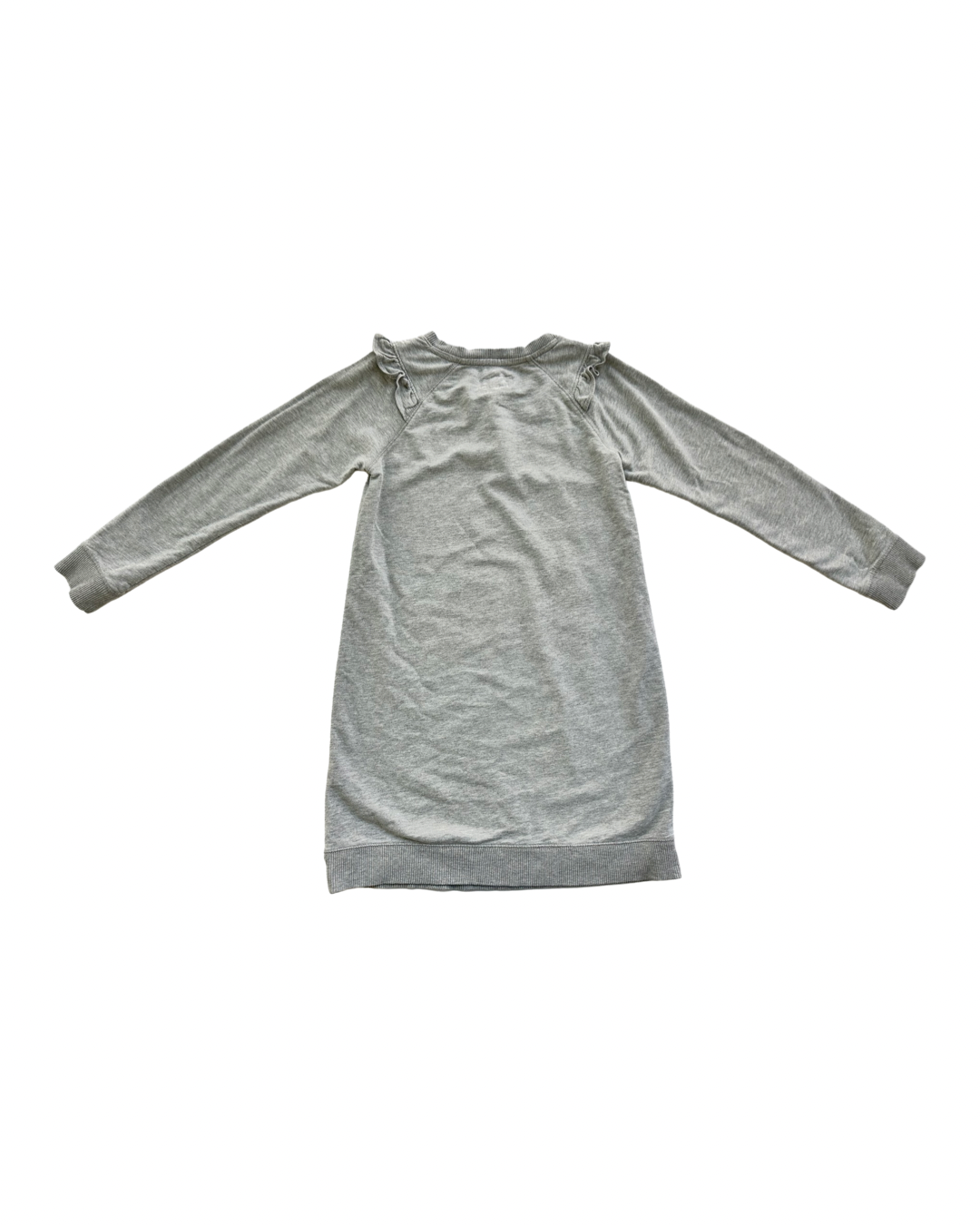 Girls Large Size 10/12 GAP Kids Disney Daisy Duck Grey Sweatshirt Dresd