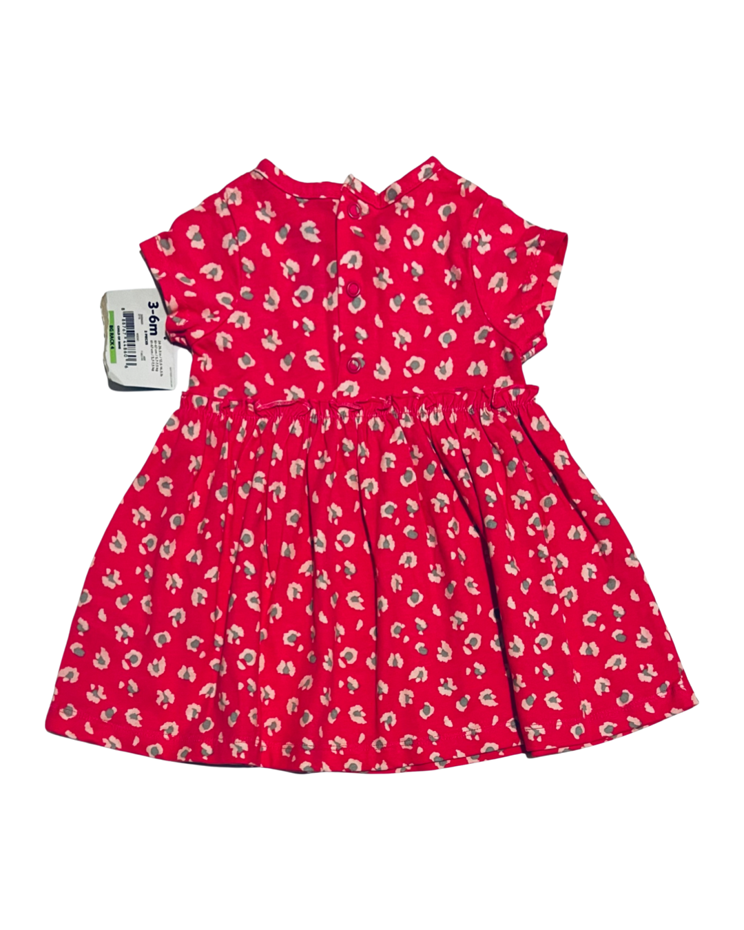 3-6M Baby Girl Carters Pink Kitty Cat Dress
