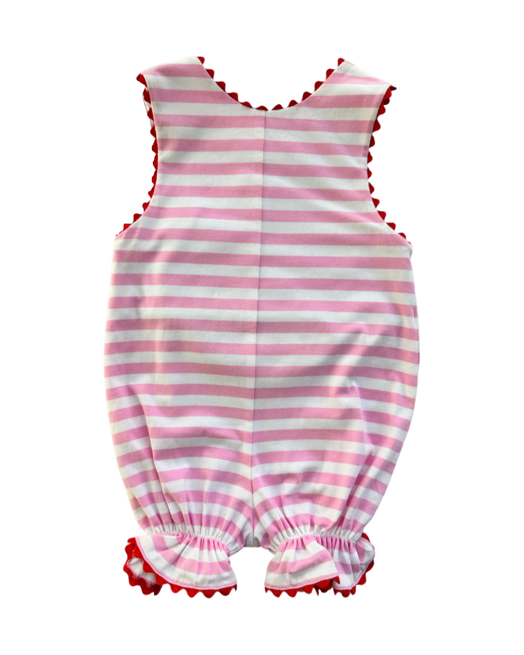 3M Baby Girl Millie Jay Pink Striped Watermelon Striped Bubble