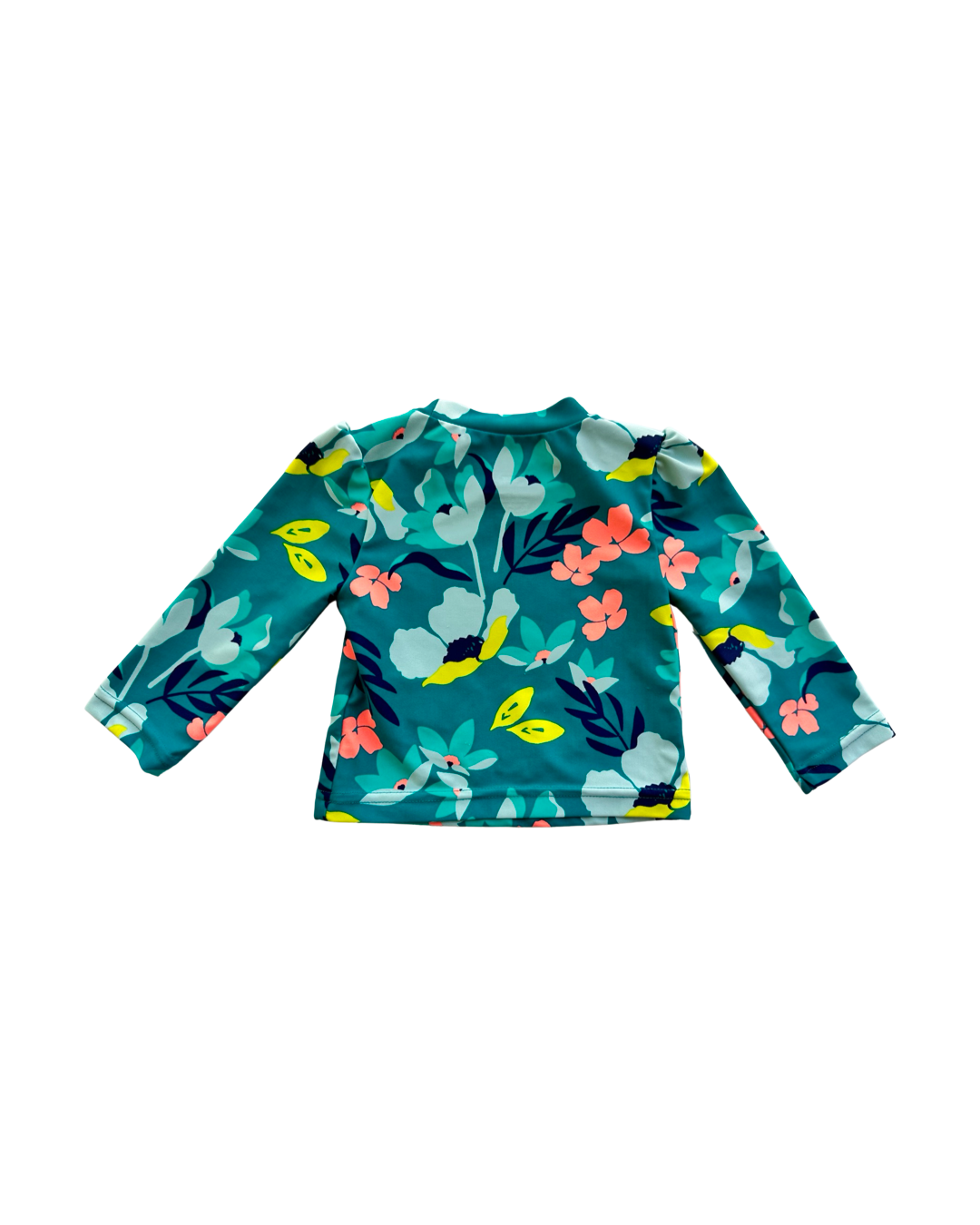 3-6M Baby Girl Carters Floral RashGuard Swim Suit