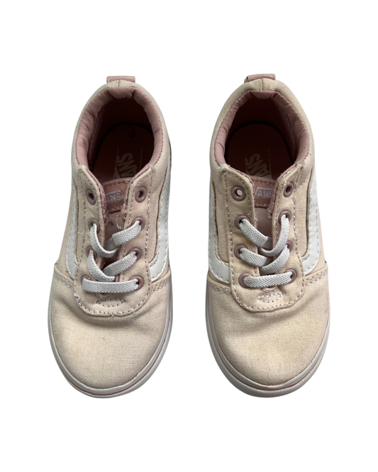 9C Toddler Girl Light Pink Vans