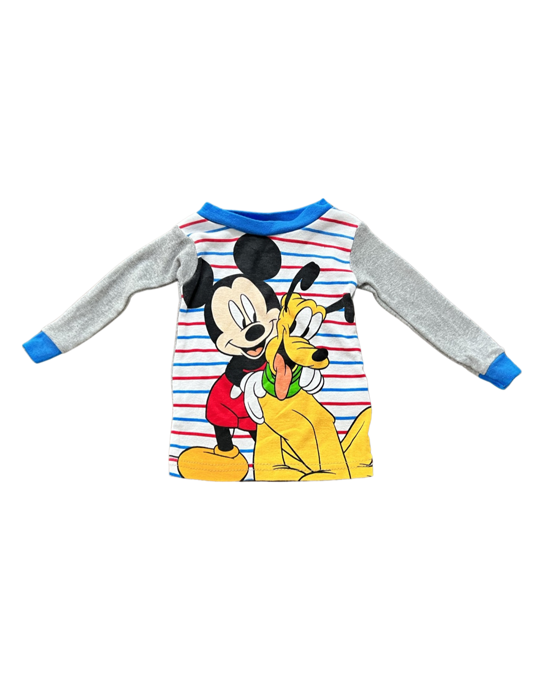 12M Baby Boy DISNEY Mickey Mouse & Pluto PJs