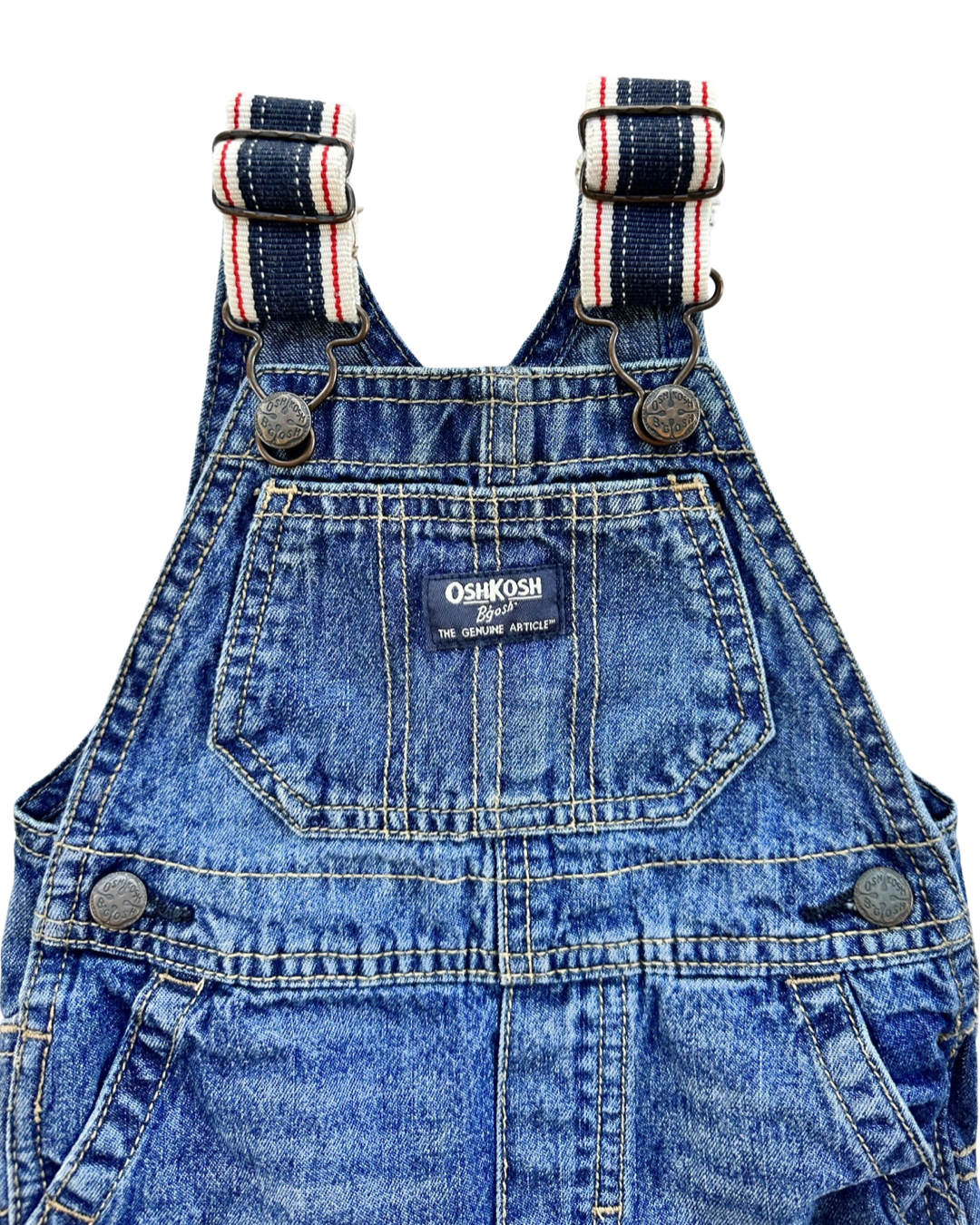 12M Baby Boy OshKosh B’Gosh Jean Overalls
