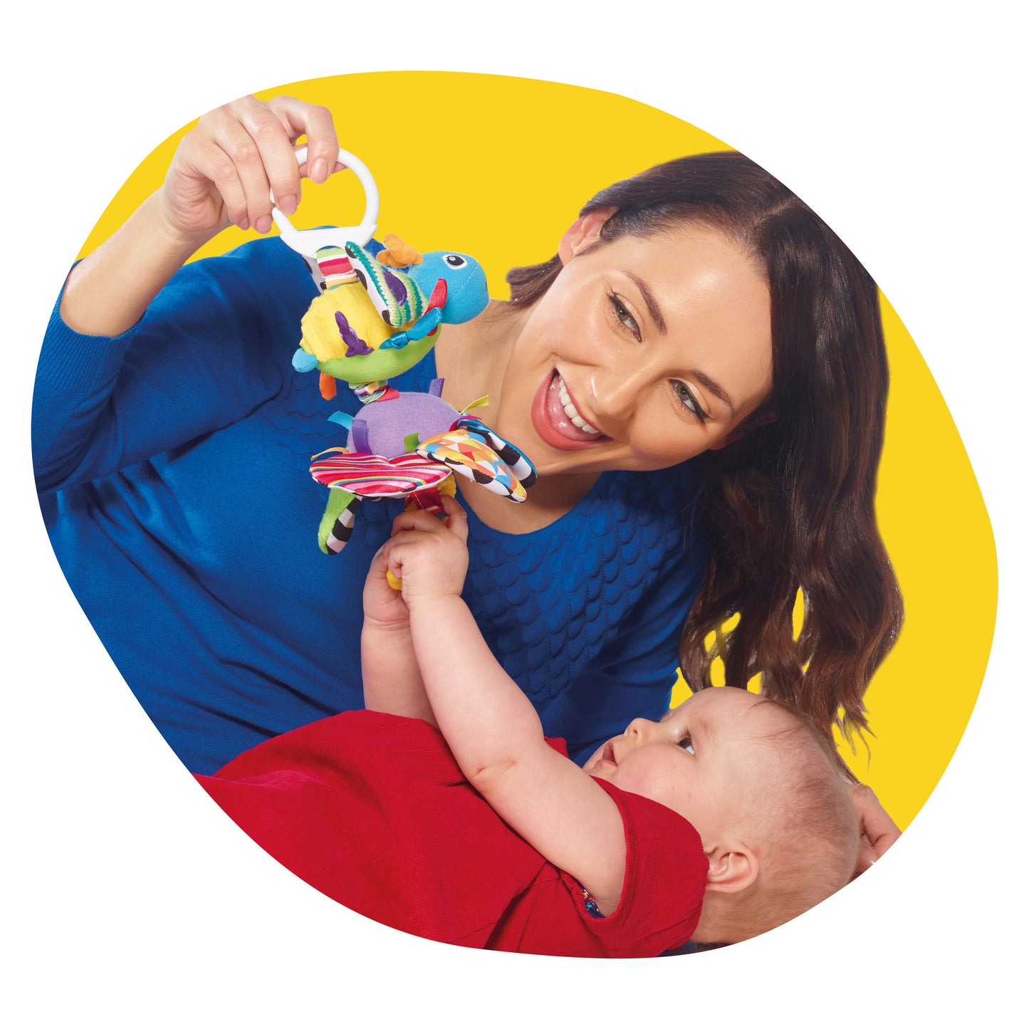 Lamaze FlutterBug Clip On Pram Baby Toy