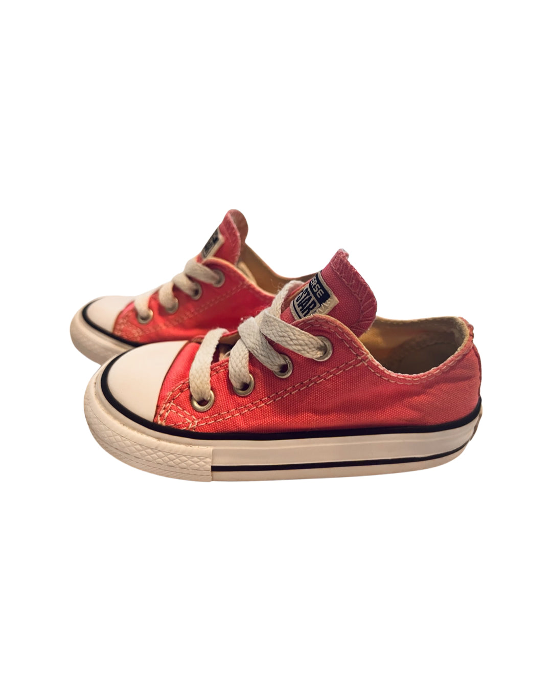 6C Toddler Girl Pink Converse All Star Chucks