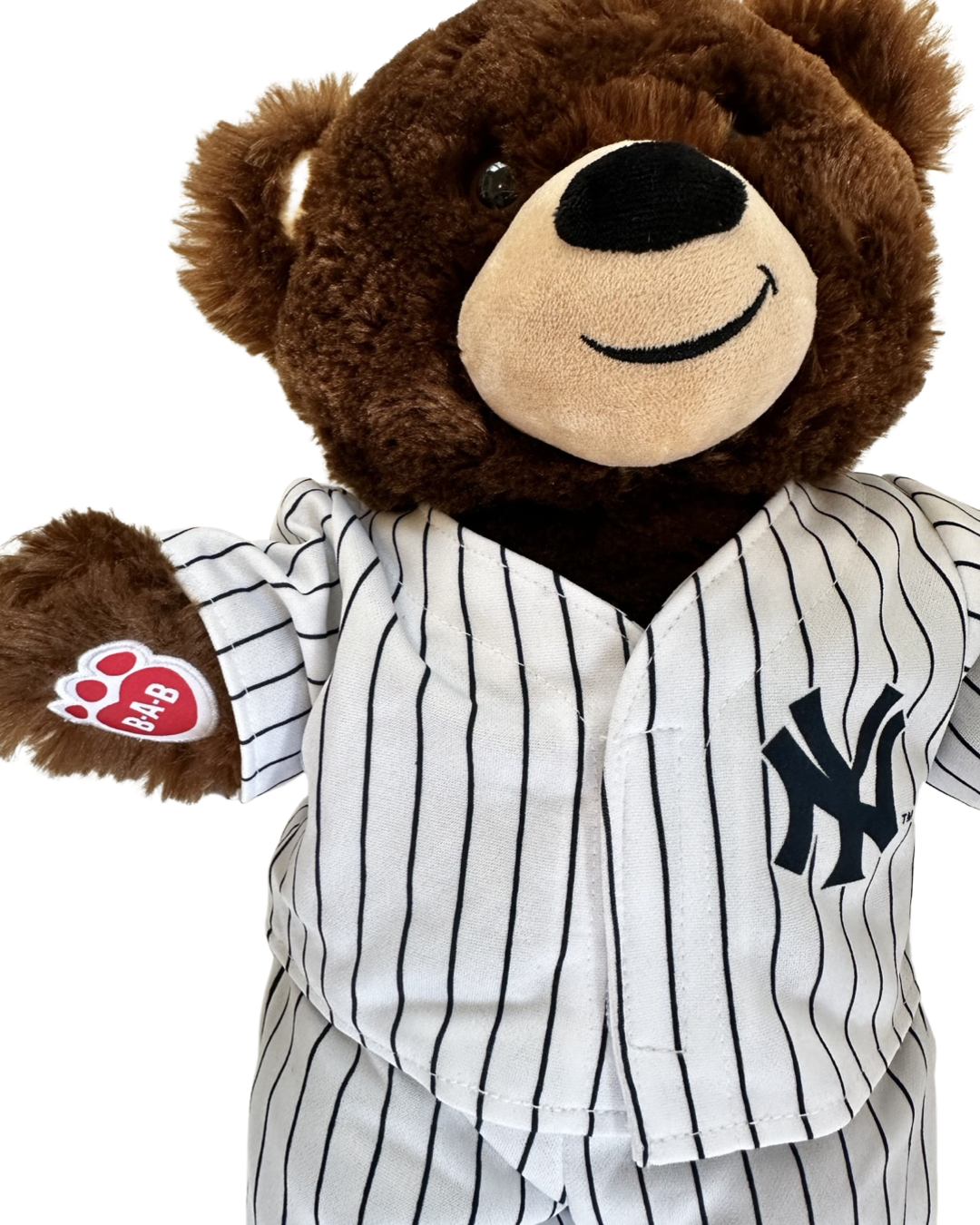 Build A Bear New York Yankees Brown Baseball Bear