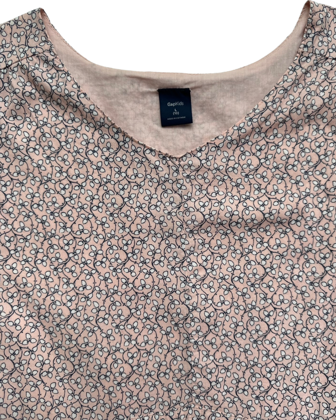 Girls Size 10 Gap Kids Pink Floral Dress