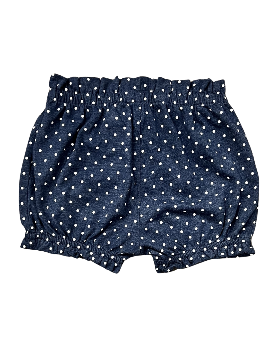 6-12M Baby Girl Baby Gap Navy Polka Dot Bubble Shorts