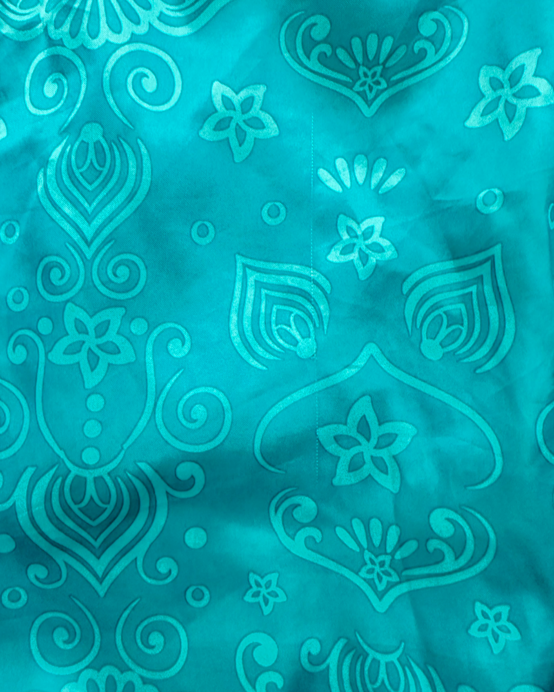 Girls Size 13Y Disney Aladdin / Princess Jasmine Arabian Nights Teal Bomber Jacket