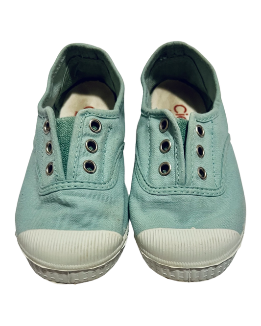 9C Toddler Girl Aqua Cientas size 27 / 9.5C