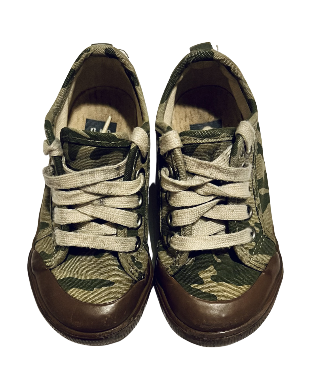 7C Toddler Boy Green Camo Gap Shoes