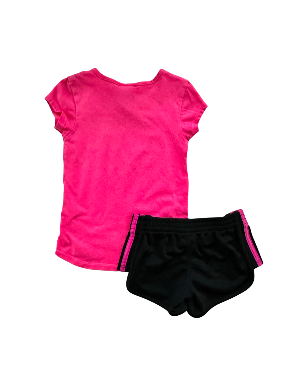 2T Toddler Girl Adidas Athletic Set Shorts Top Leggings