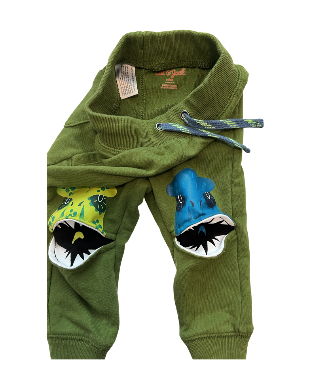 18M Baby Boy Cat & Jack Green Dino Joggers