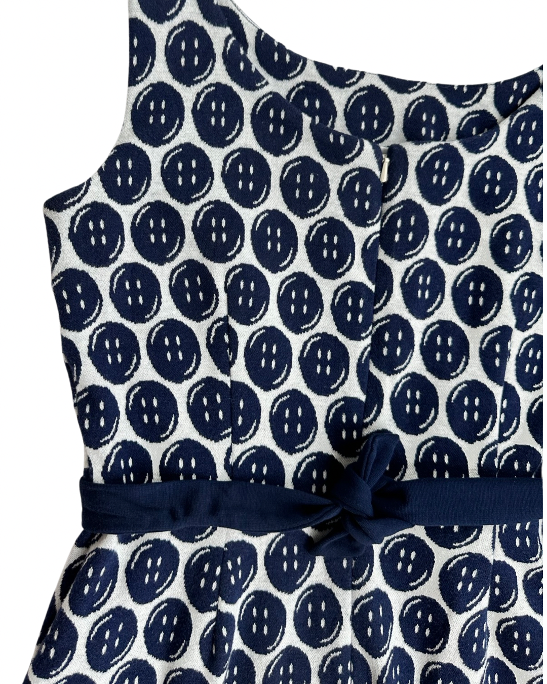 Women’s Size Small Lilly Pulitzer Navy Button Knit Dress