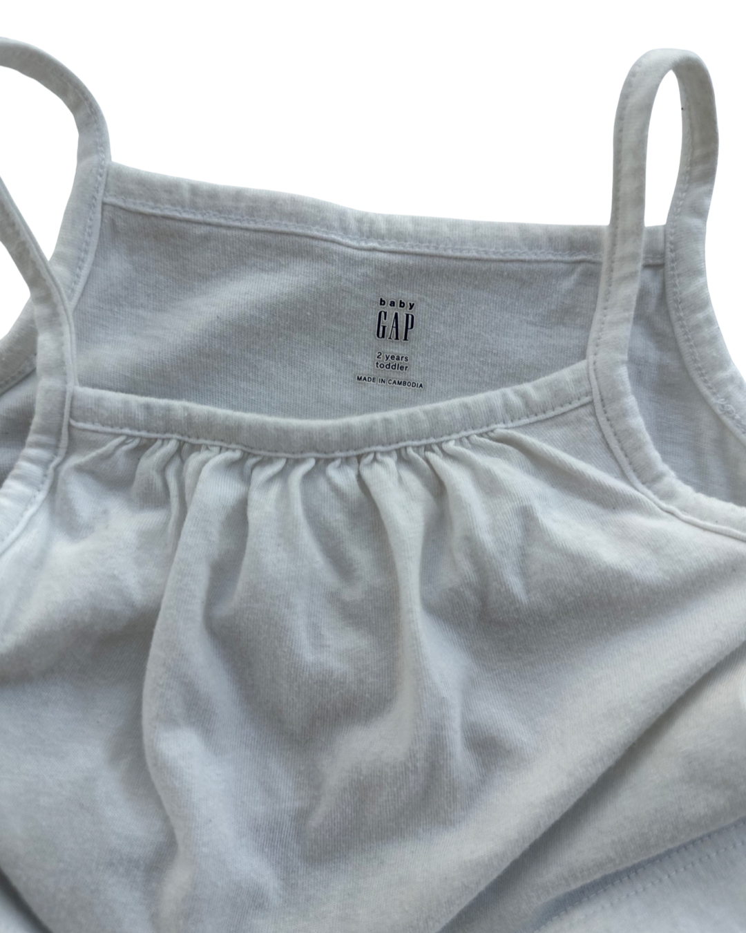 2T Toddler Girl Baby Gap Chambray Dress