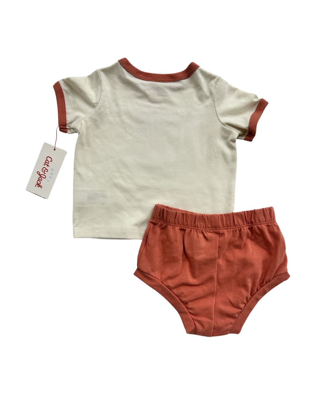 3-6M Baby Girl Cat & Jack So Little Mouse Outfit Shorts & Top