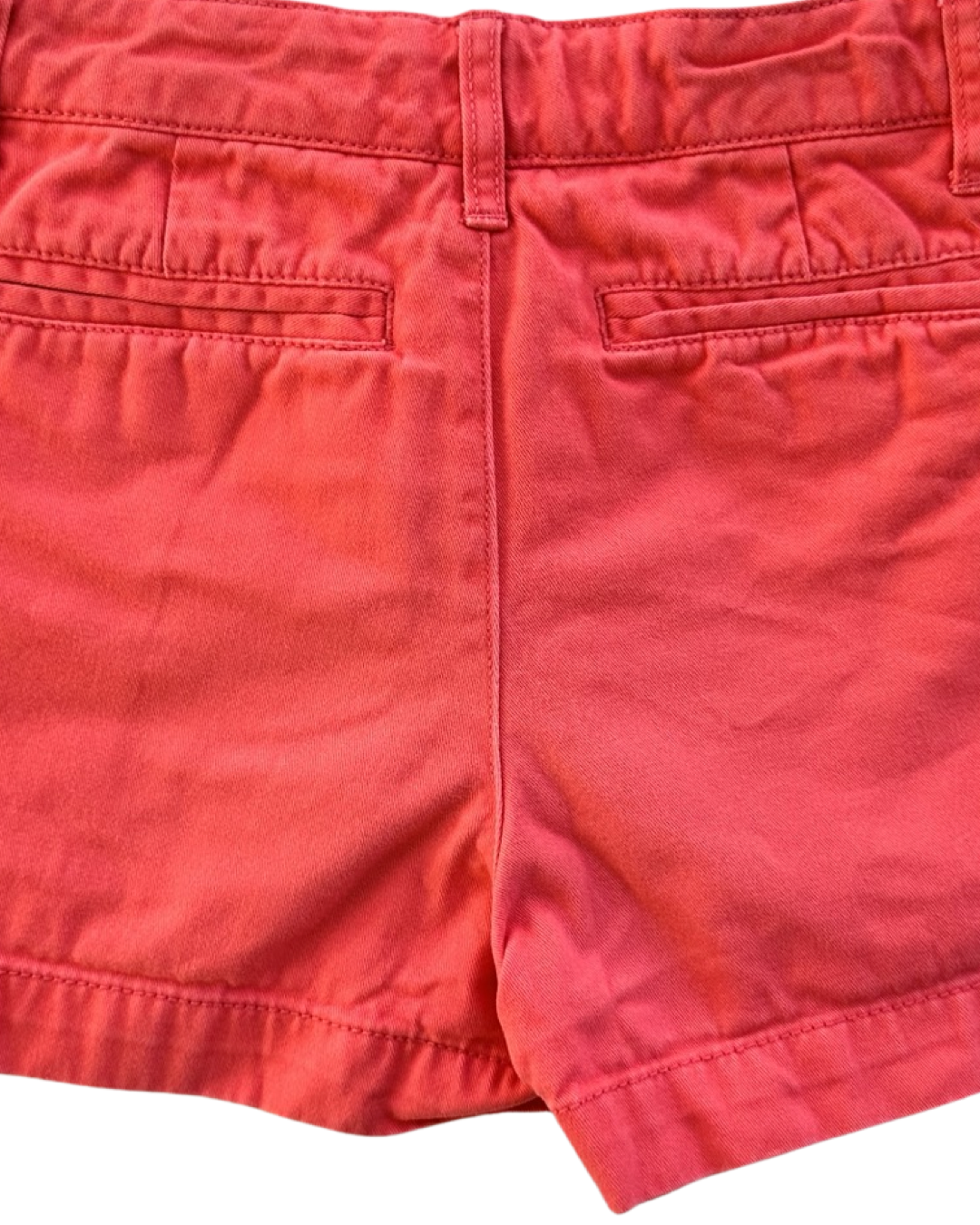 10 Youth Girls Size 10 J Khaki Coral Pink Chino Shorts