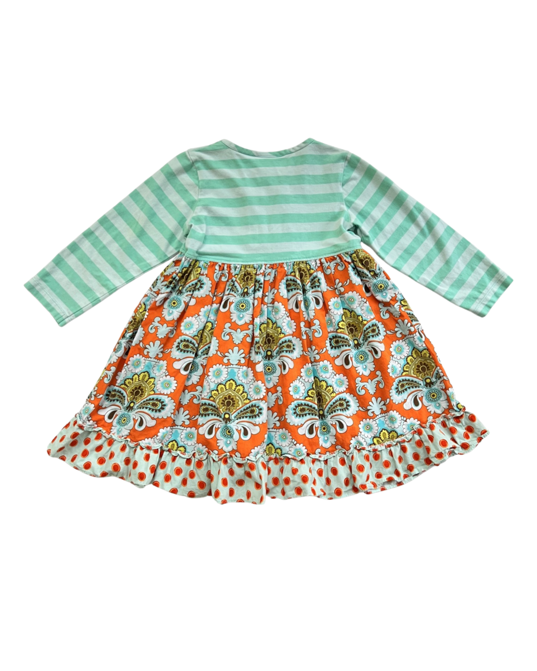 4T Toddler Girl Shrimp & Grits Dress