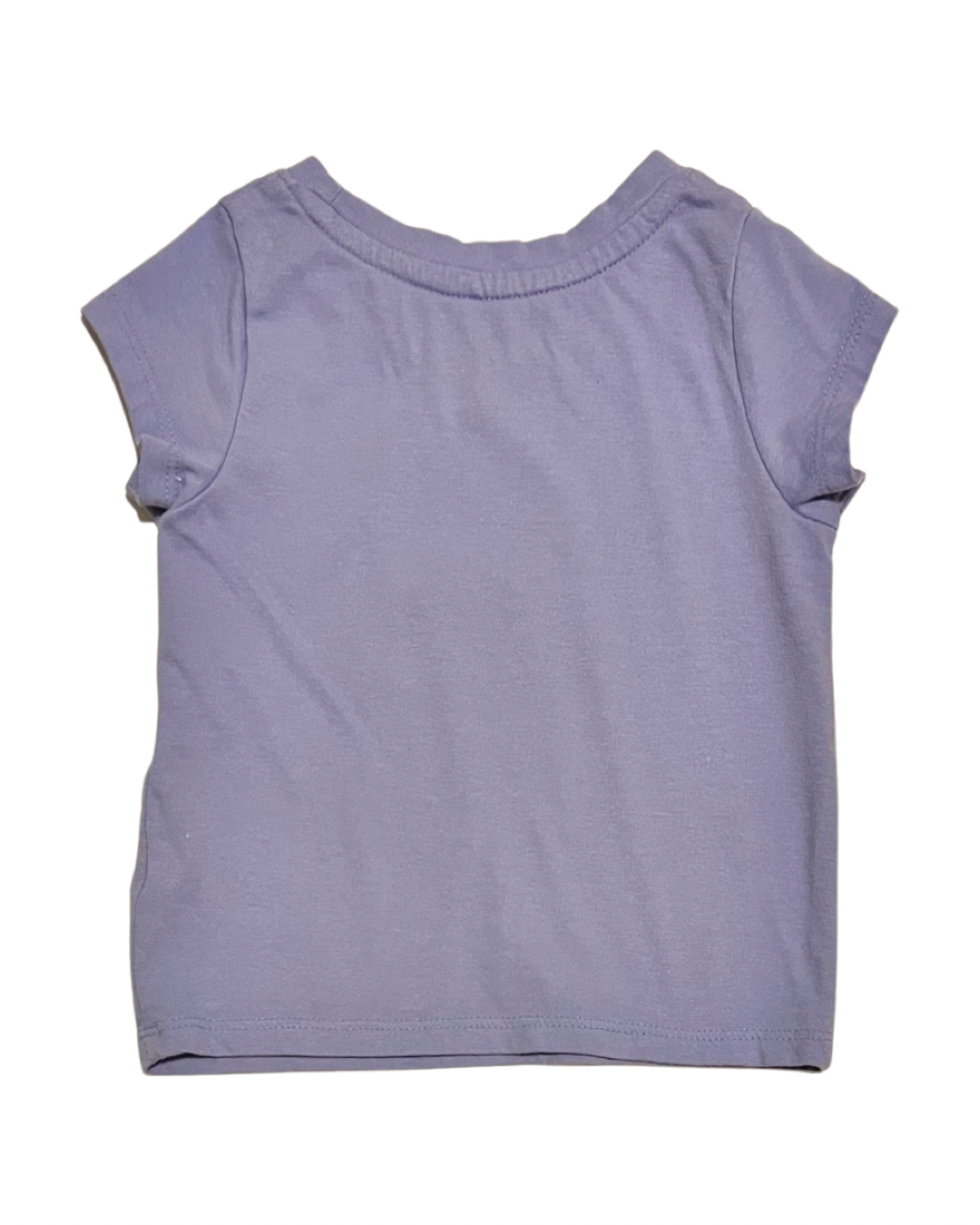 12M Baby Girl Purple Rainbow Ice Cream Cat & Jack Top
