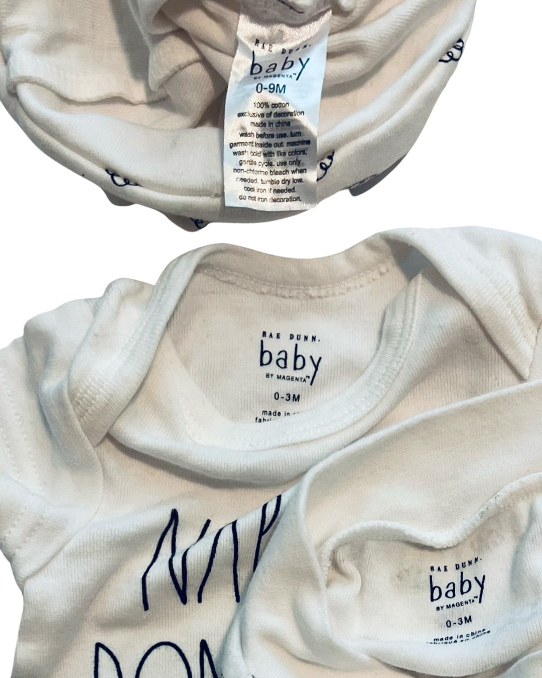 0-3M Baby Girl Rae Dunn 3PC Outfit Set