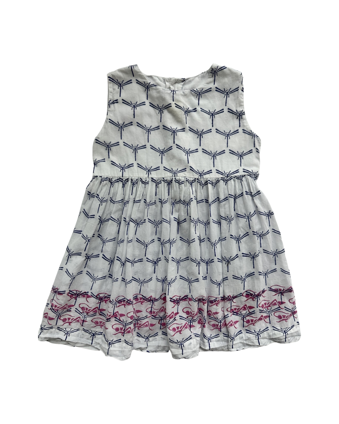 4T Toddler Girl Roberta Roller Rabbit DragonFly & Grasshopper Dress