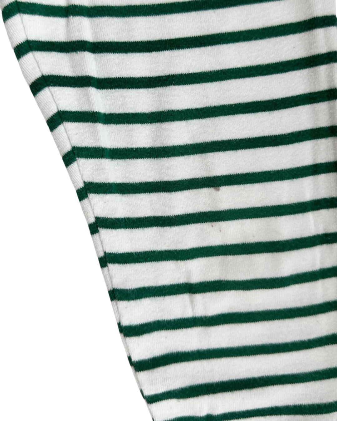 4T Toddler Girl Mini Boden Green Striped Long Sleeve PJs