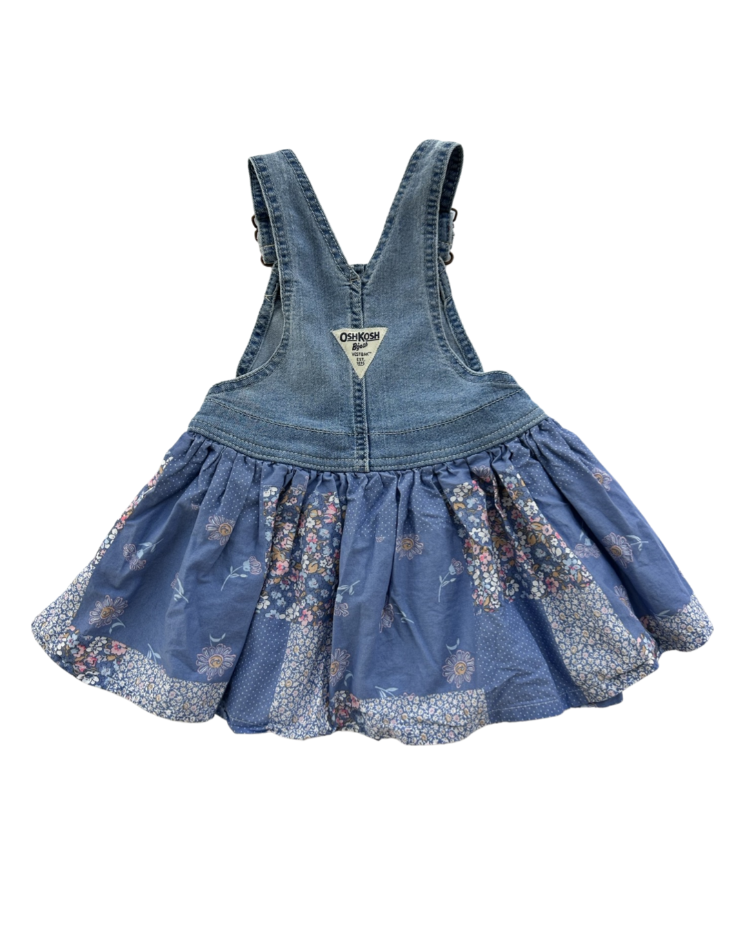 24M Baby Girl OshKosh B’Gosh Jean Overall Dress