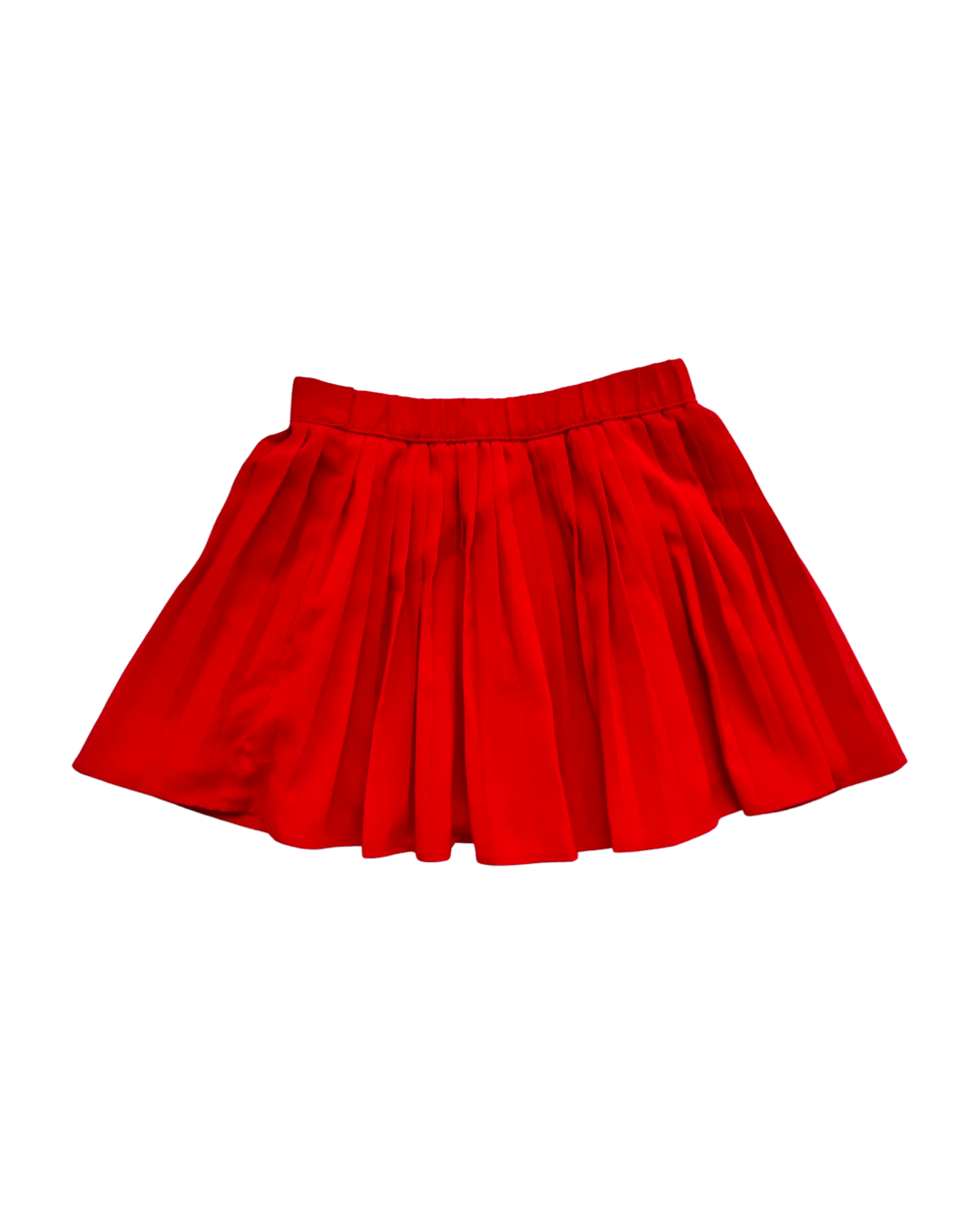 12M-18M Baby Girl Red Pleated Janie & Jack Skirt