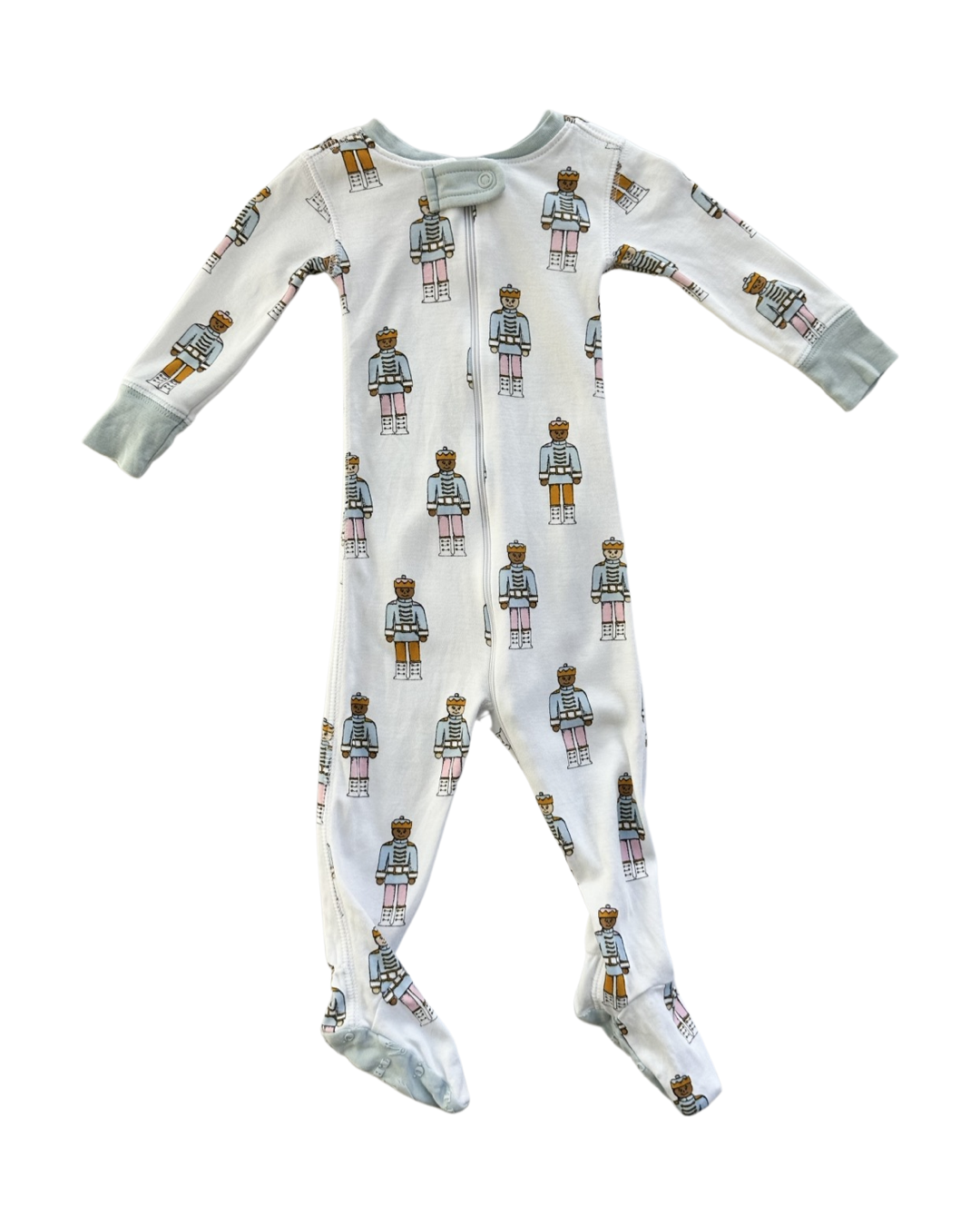3-6M Baby Boy TBBC Beaufort Bonnet Nutcracker Sleeper PJs Night Nights
