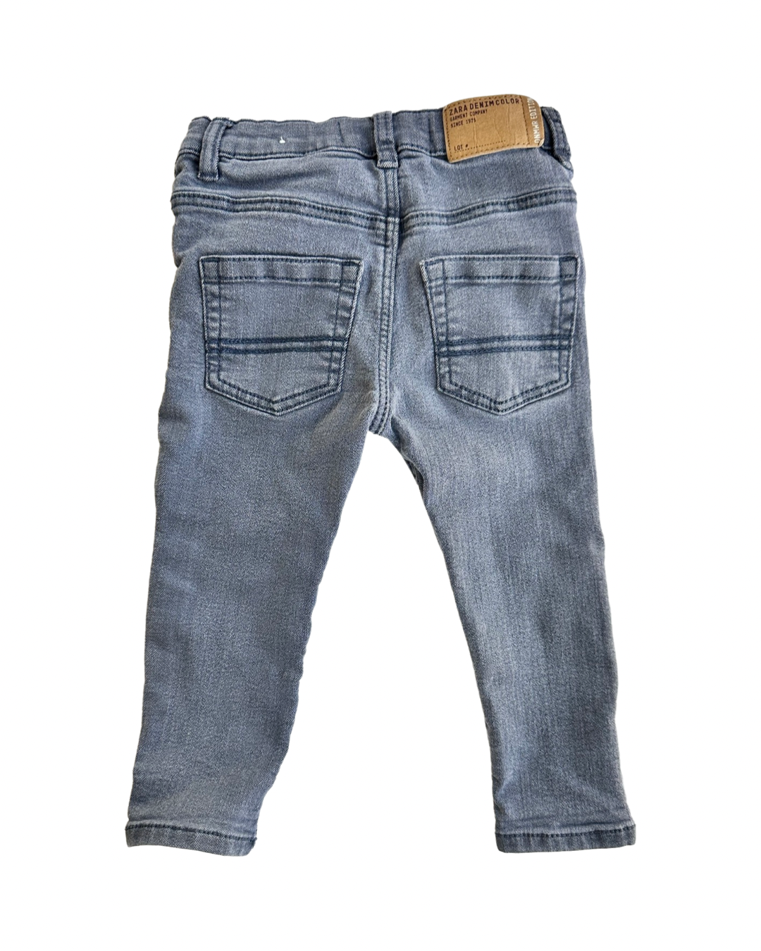 12M-18M Zara Baby Boy Gray Jegging Jeans